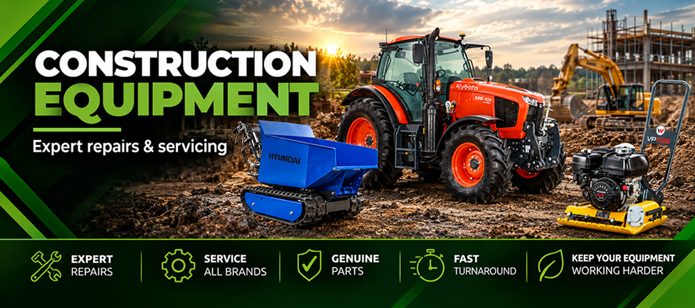 Construction equipment repair Swindon